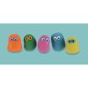 Lot # 183. Pink, Blue, Orange, Yellow and Green Stop-Motion Puppets ### VERY SMALL CREATURES, THE (TV SERIES, 2021-2023)