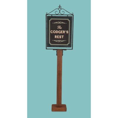 Lot # 214. The Codger's Rest Sign ### WALLACE & GROMIT: VENGEANCE MOST FOWL (2024)