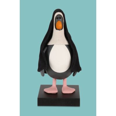 Lot # 219. Screen-Matched Feathers McGraw Disguised as a Nun Stop-Motion Puppet ### WALLACE & GROMIT: VENGEANCE MOST FOWL (2024)
