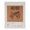 Lot # 9. Brian Johnson, Angus Young, Malcolm Young, Phil Rudd and Cliff Williams-Autographed Limited Edition For Those About to Rock We Salute You Album Cover Print, 2012 ### AC/DC