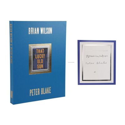 Lot # 16. Brian Wilson and Peter Blake-Signed That Lucky Old Sun Deluxe Limited Edition Fine Art Print Set, 2009 ### BRIAN WILSON