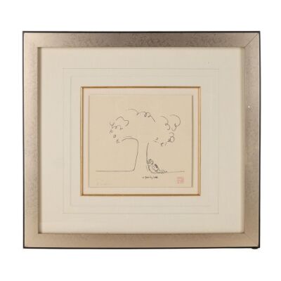Lot # 36. Limited-Edition "A Family Tree" John Lennon Print Signed by Yoko Ono ### JOHN LENNON
