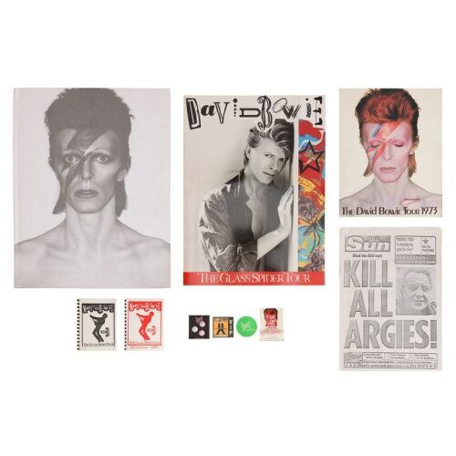 Lot # 72. The Denis O'Regan Collection: V&A Museum David Bowie "IS" Deluxe Test Copy and Collection of Tour Ephemera ### DAVID BOWIE