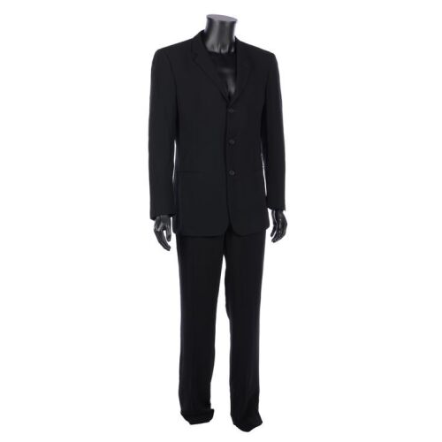 Lot # 101. George Michael's 25 Live Tour Black Emporio Armani Suit ### GEORGE MICHAEL