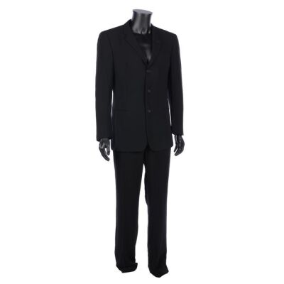 Lot # 101. George Michael's 25 Live Tour Black Emporio Armani Suit ### GEORGE MICHAEL