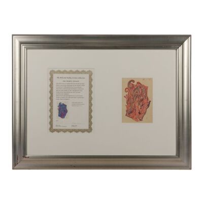 Lot # 107. Framed Original Psychedelic Artwork by Jimi Hendrix, circa 1960s ### JIMI HENDRIX