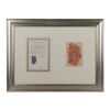 Lot # 107. Framed Original Psychedelic Artwork by Jimi Hendrix, circa 1960s ### JIMI HENDRIX