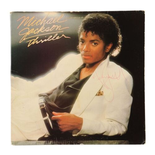 Lot # 148. Michael Jackson-Autographed Thriller LP Sleeve ### MICHAEL JACKSON