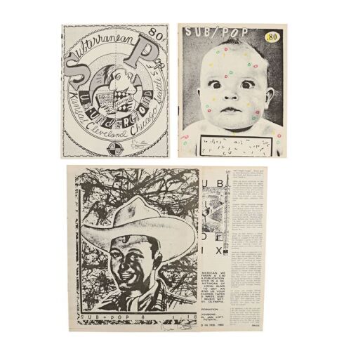 Lot # 164. The Bruce Pavitt Collection: Set of Four Sub Pop Zines ### SUB POP