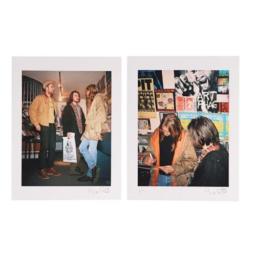 Lot # 167. The Bruce Pavitt Collection: Pair of Kurt Cobain at Rough Trade Records Fine Art Prints, 1989 ### SUB POP
