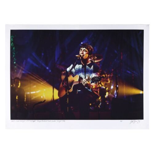 Lot # 169A. The Rockarchive Collection: Artist's Proof Noel Gallagher MTV Unplugged Performance Print by Jill Furmanovsky, Royal Festival Hall, 1996 ### OASIS