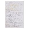 Lot # 176. Noel Gallagher-Autographed and Handwritten "Wonderwall" Lyrics ### OASIS