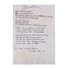 Lot # 183. Noel Gallagher Handwritten ''Roll with It'' Lyrics ### OASIS