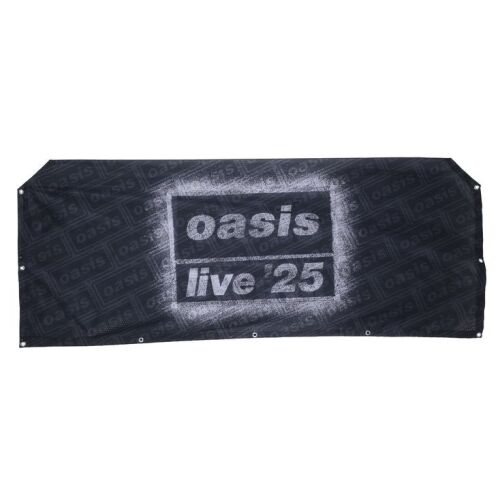Lot # 204. "Live '25" Banner ### OASIS