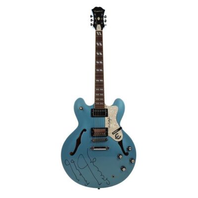 Lot # 212. Noel Gallagher-Autographed Epiphone Supernova ### OASIS