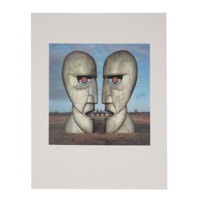 Lot # 252. Storm Thorgerson-Signed Limited Edition "Division Bell Metal Heads" Silkscreen Print, 2001 ### PINK FLOYD
