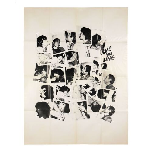 Lot # 341. For Love You Live New York Launch Party Poster by Andy Warhol, 1977 ### ROLLING STONES, THE