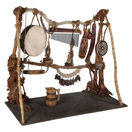 Lot # 366. Stage-Used Tribal-Style Percussion Stand From Progress Live, 2011 ### TAKE THAT
