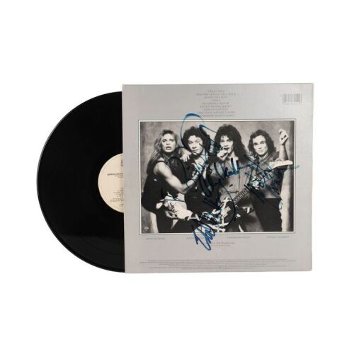 Lot # 380. Eddie Van Halen, Alex Van Halen, Michael Anthony and David Lee Roth-Autographed Women and Children First Album Vinyl ### VAN HALEN