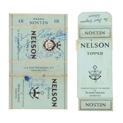 Lot # 23. John Lennon, Paul McCartney, George Harrison and Ringo Starr-Autographed Cigarette Packet, 1962 ### BEATLES, THE