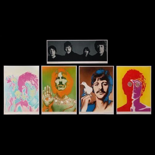Lot # 27. Set of Five Richard Avedon Look Magazine Posters, 1967 ### BEATLES, THE