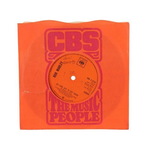Lot # 54. Bob Marley-Autographed "Reggae on Broadway"/ "Oh Lord, Got to Get There" Single Vinyl, 1972 ### BOB MARLEY