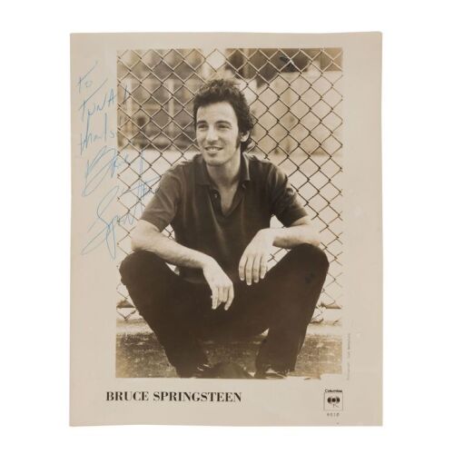 Lot # 59. Bruce Springsteen-Autographed Promotional Photo, 1979 ### BRUCE SPRINGSTEEN