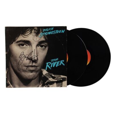 Lot # 61. Bruce Springsteen-Autographed The River LP ### BRUCE SPRINGSTEEN