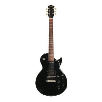 Lot # 63. Pete Shelley&rsquo;s Photo-Matched Stage-Used Gibson Les Paul Special Tribute Humbucker Ebony Guitar ### BUZZCOCKS