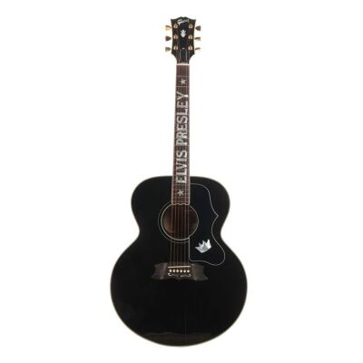 Lot # 93. Prototype "Elvis Presley" Gibson Montana SJ-200 Acoustic Guitar - One of Two Made ### ELVIS PRESLEY