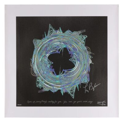 Lot # 98. Lindsey Buckingham-Autographed "Go Your Own Way" Limited Edition Soundwave Print by Tim Wakefield ### FLEETWOOD MAC
