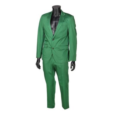 Lot # 120. Florian Schneider Green Two-Piece Suit ### KRAFTWERK