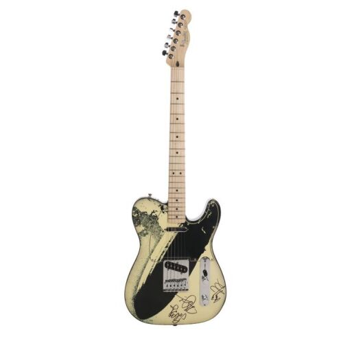 Lot # 122. Robert Plant, Jimmy Page and John Paul Jones-Autographed Fender Telecaster ### LED ZEPPELIN