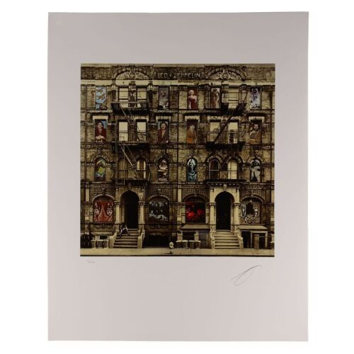 Lot # 126. Peter Corriston-Signed Limited Edition Physical Graffiti Album Cover Print, 2001 ### LED ZEPPELIN