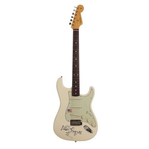Lot # 154. Miley Cyrus-Autographed Fender Stratocaster Guitar ### MILEY CYRUS