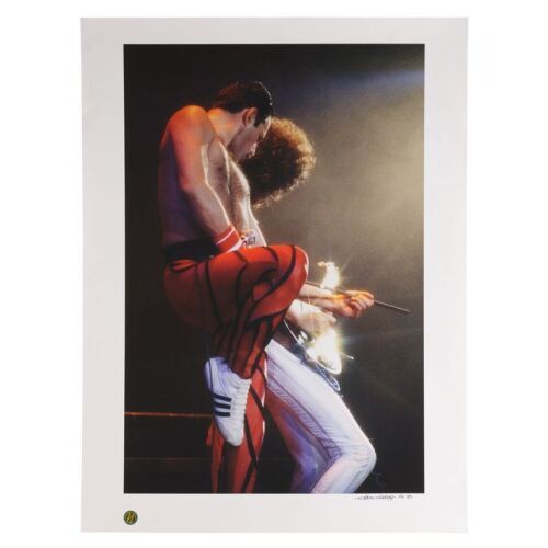 Lot # 318. The Denis O'Regan Collection: Limited Edition Freddie Mercury and Brian May The Works Tour Fine Art Print, Brussels, 1984 ### QUEEN