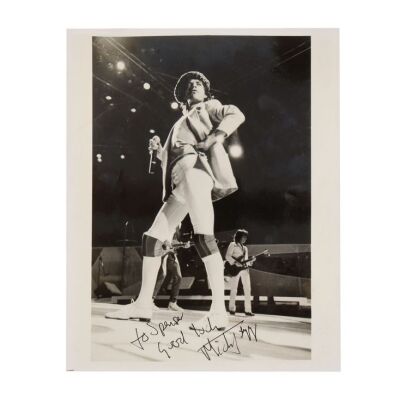 Lot # 342. Mick Jagger-Autographed Photo ### ROLLING STONES, THE