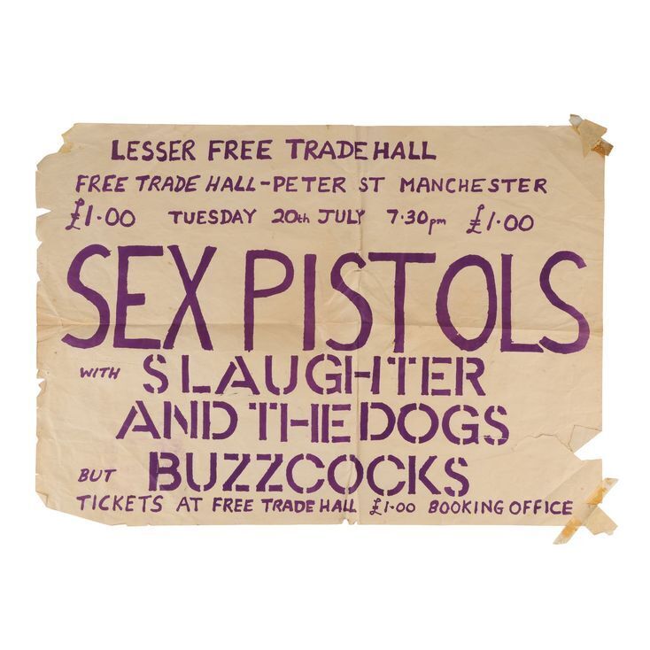 Lot # 347. Lesser Free Trade Hall Manchester 20 July 1976 Concert