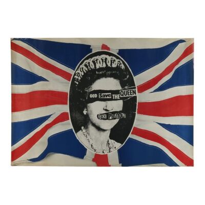 Lot # 349. ''God Save The Queen'' Promotional Poster, 1977 ### SEX PISTOLS