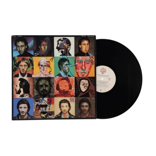 Lot # 388. Roger Daltrey, Pete Townshend, John Entwistle and Kenney Jones-Autographed Face Dances LP ### WHO, THE