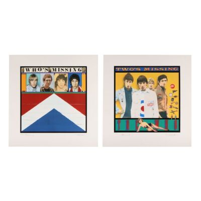 Lot # 391. Pete Townshend and Richard Evans-Autographed Limited Edition Cover Art Prints ### WHO, THE
