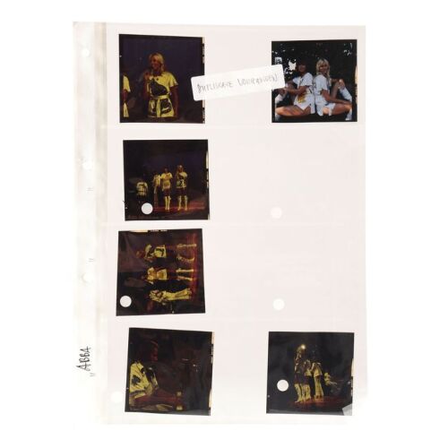 Lot # 394. Six Medium Format Transparencies By Petra Niemeier (Sold with Copyright), 1975 ### ABBA
