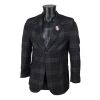 Lot # 409. Yungblud B.R.A.T Bespoke Tartan Blazer ### YUNGBLUD