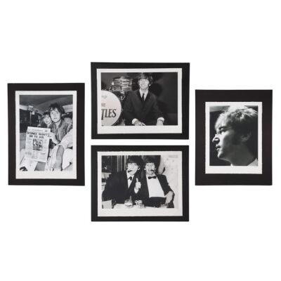 Lot # 412. Collection of Four Large Black-and-White Prints ### BEATLES, THE