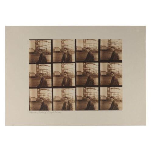 Lot # 415. Astrid Kirchherr-Signed George Harrison Hamburg Fun Fair Contact Sheet Print, 1960 ### BEATLES, THE
