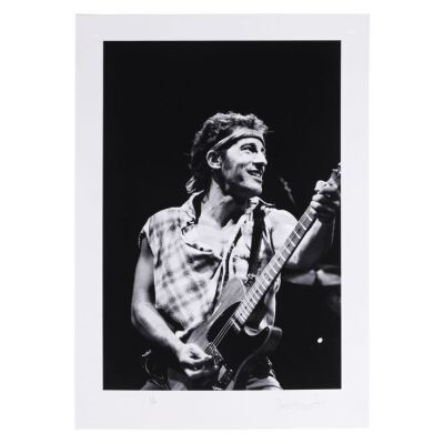 Lot # 448. The Rockarchive Collection: Limited Edition Bruce Springsteen Print by Steve Rapport, Meadowlands, New Jersey, 1984 ### BRUCE SPRINGSTEEN