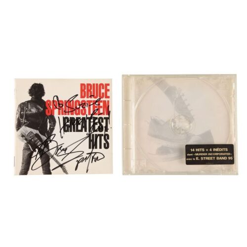 Lot # 449. Bruce Springsteen-Autographed 1996 Greatest Hits CD Booklet ### BRUCE SPRINGSTEEN