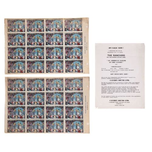 Lot # 451. "An American Sailor At The Cavern" Flyer and Cavern Club Mug Transfers ### CAVERN CLUB, THE