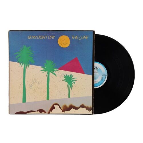 Lot # 465. Robert Smith, Simon Gallup and Laurence "Lol" Tolhurst-Autographed Boys Don't Cry US LP ### CURE, THE