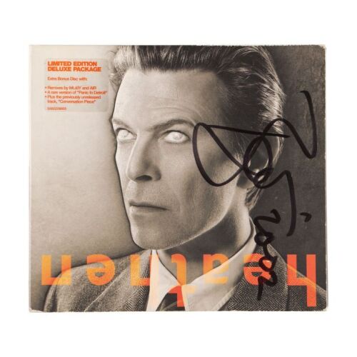 Lot # 472. David Bowie-Autographed Heathen Album CD, 2002 ### DAVID BOWIE